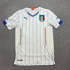 Italy Shirt Adult Medium White