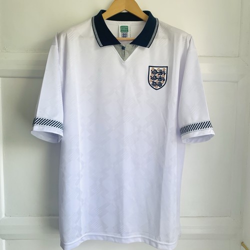 England 1990 retro score - score, draw