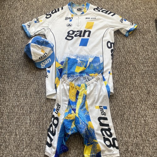 Vintage gan cycling - cycling, jersey